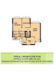 Blk 470B Fernvale Rivergrove (Sengkang), HDB 3 Rooms #557635401